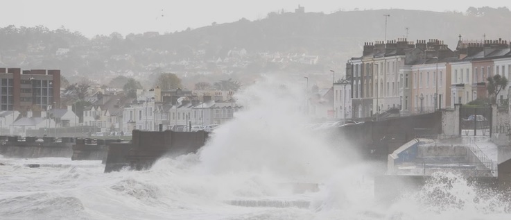 Thousands without power as Storm Eunice moves over Ireland