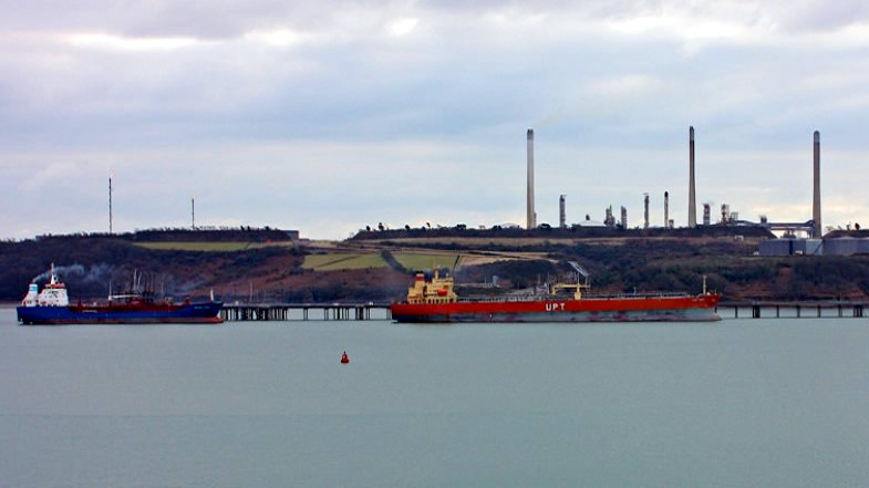Russian oil tanker heading for US docks in Wales amid sanction fears