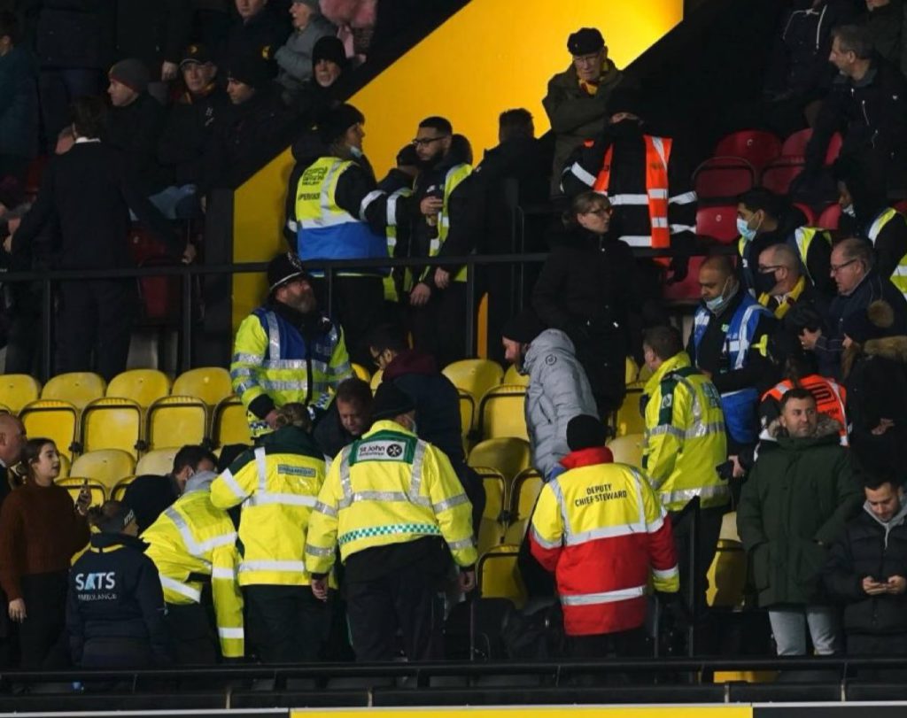 Medical emergency: Another EFL game halted, flights diverted, gigs and movie filming stopped