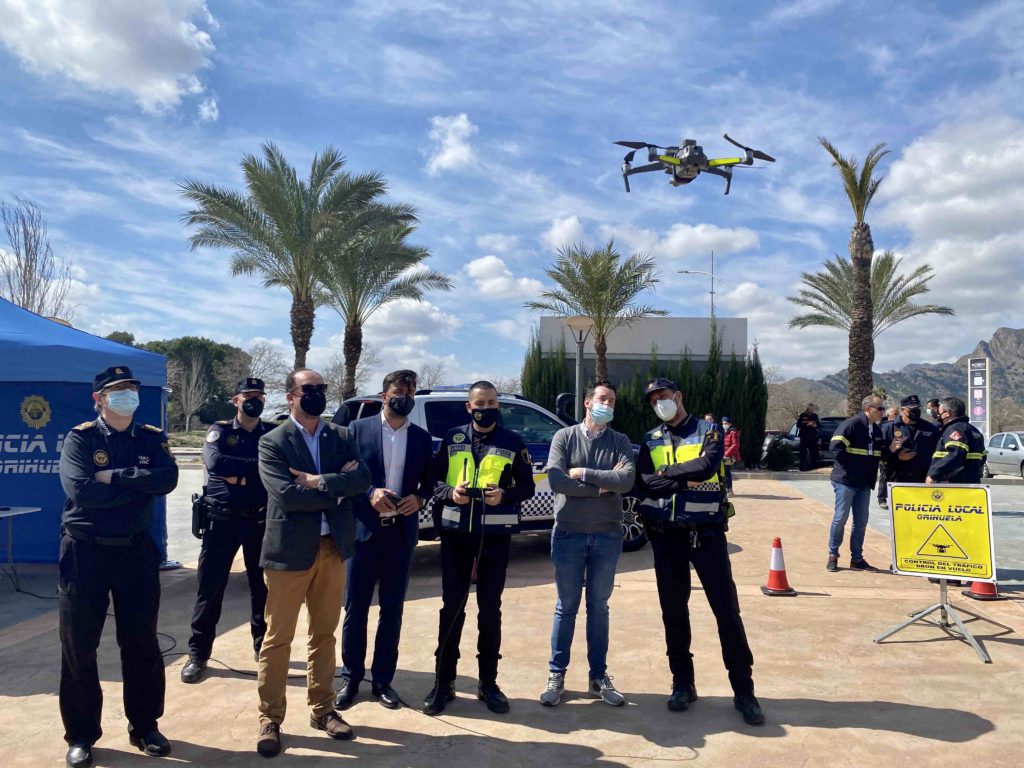 Drones put to work to assist Orihuela's Policia Local