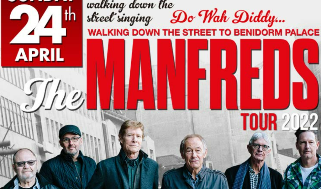 The Manfreds will be walking down the street to Benidorm Palace