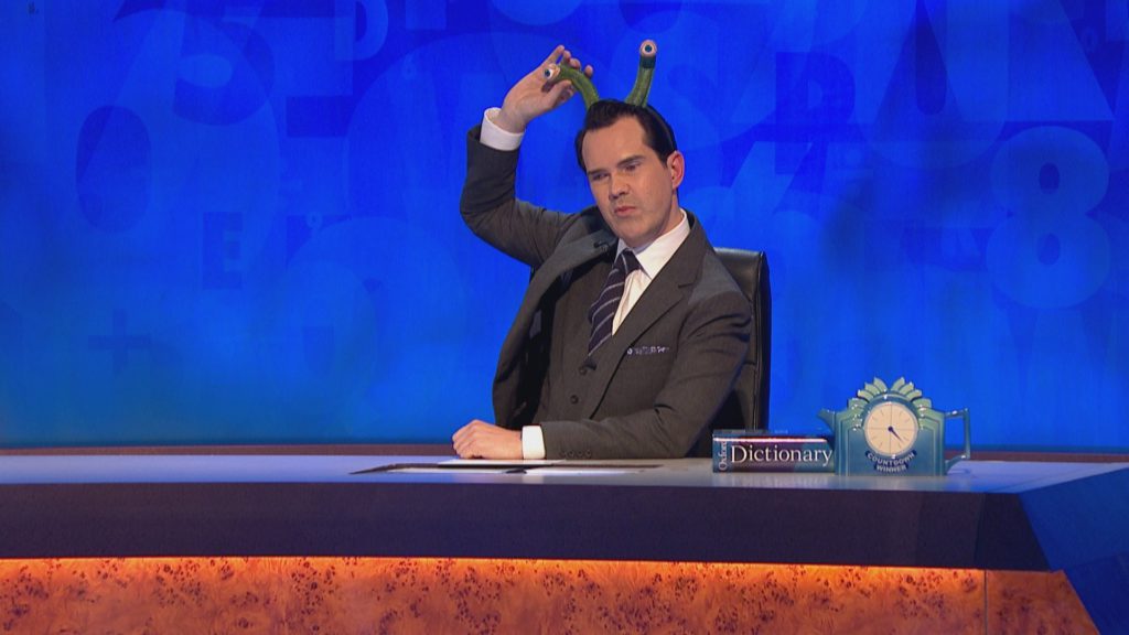 Jimmy Carr on Eight Out of 10 Cats Does Countdown