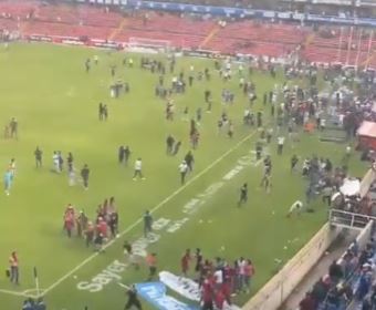 Football bloodbath: More than 20 injured during football match