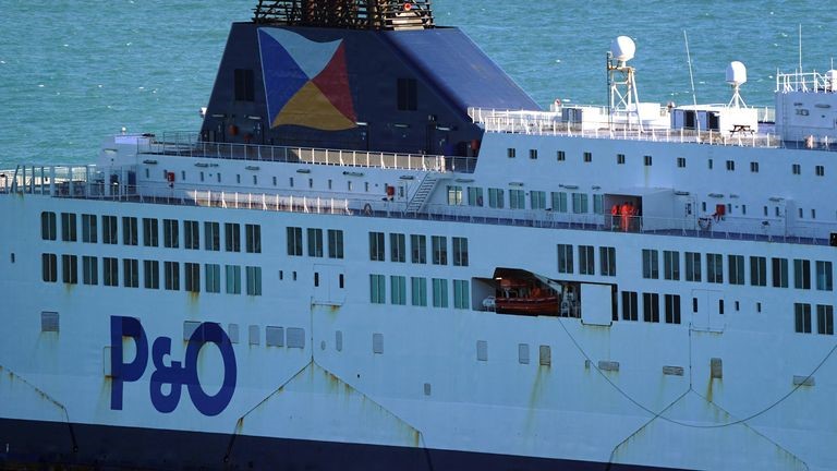 Second P&O ferry 'Pride of Kent' impounded