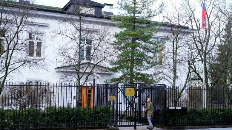 Oslo to give Russian embassy new address – Ukraine Street