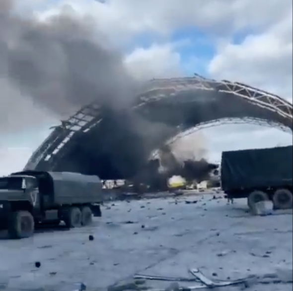 WATCH: World’s largest plane destroyed in Russia-Ukraine war