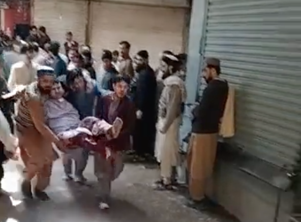 JUST IN: Multiple people feared dead after terrorist attack in Peshawar, Pakistan