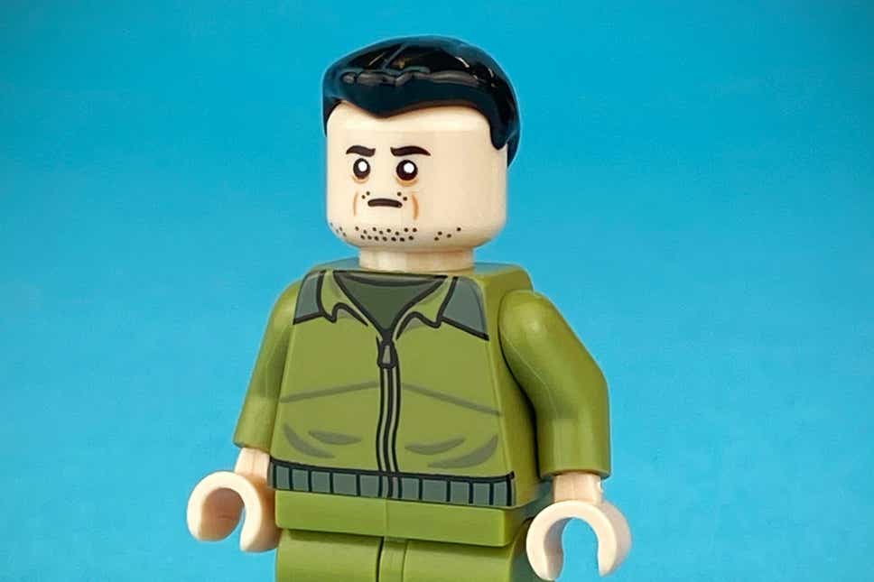 Volodymyr Zelensky Lego figurine sold out