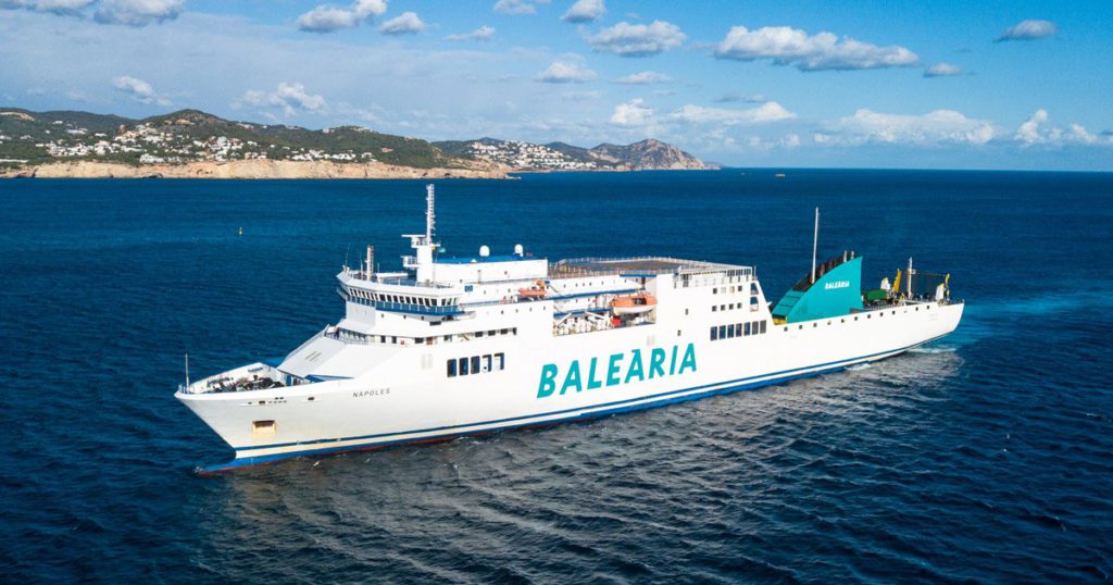 Accident involving Baleària ferry travelling between Malaga and Melilla