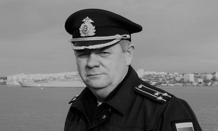 Deputy-commander of Russia's Black Sea Fleet killed by Ukrainian sniper
