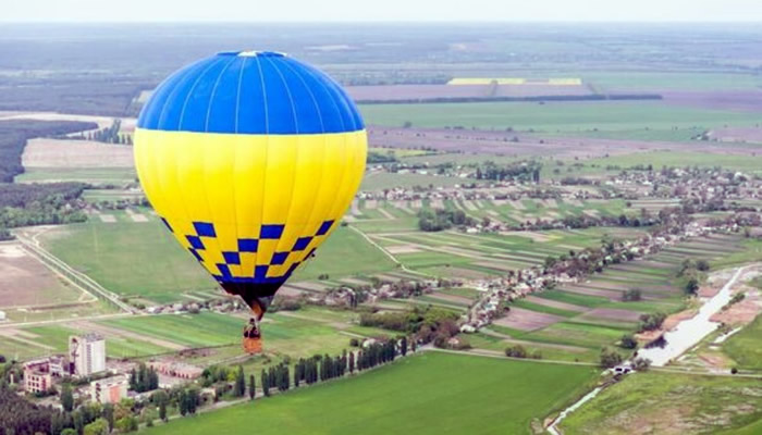 Hot-air balloon flights in Andalucia to raise money for Ukrainian Red Cross