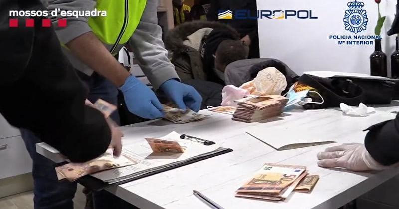 Spain's largest criminal gang manufacturing counterfeit banknotes dismantled