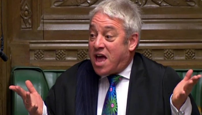 Cops called to John Bercow's home after late-night domestic bust-up