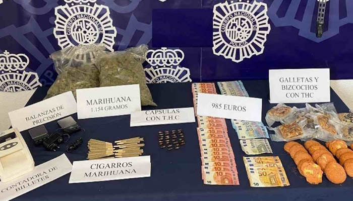 Fuengirola cannabis club manager arrested on suspicion of drug trafficking