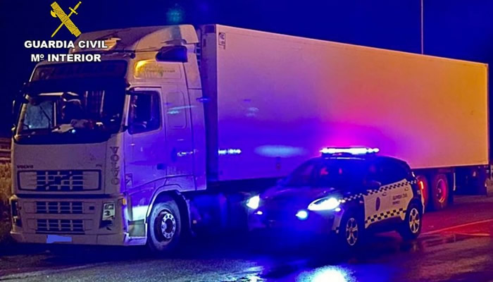 lorry driver four times over the legal alcohol limit