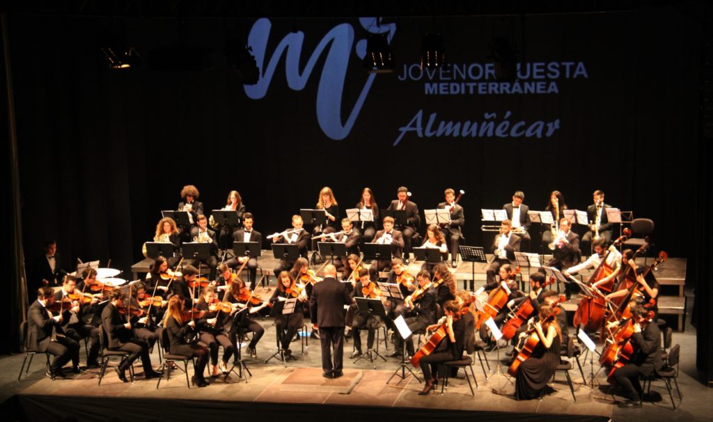 Mediterranean Youth Orchestra concert in Almuñecar