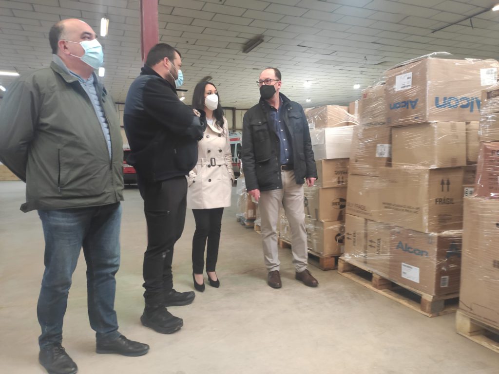 Orihuela trailer sends four tons of supplies for Ukrainian refugees