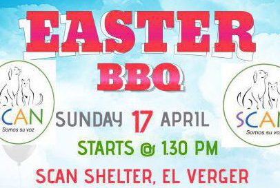 Celebrate Easter with SCAN at their shelter for animals in need in El Verger