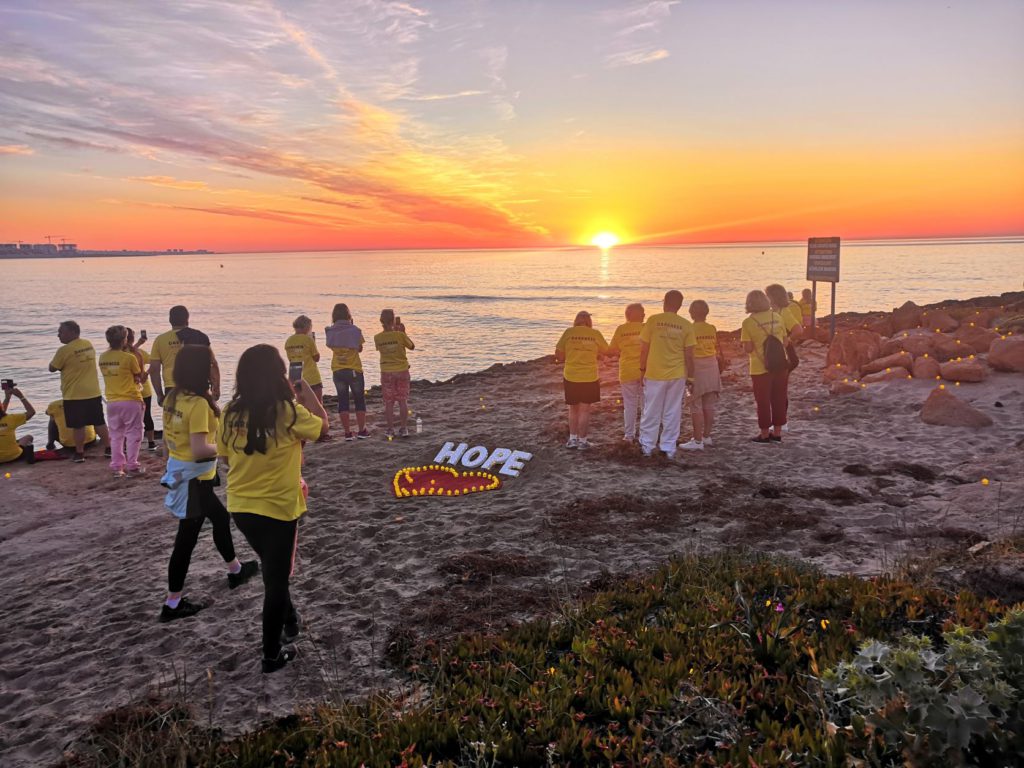 Walk at dawn in Cabo Roig on May 7 to help the Pieta charity
