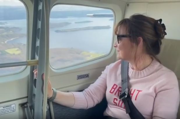 Lorraine Kelly delights fans with Easter trip to Scotland