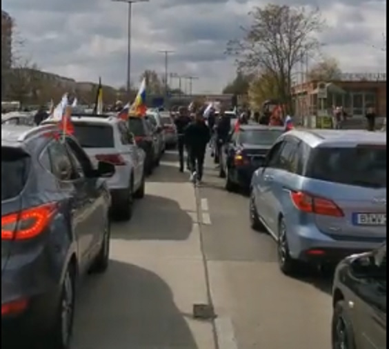 Outrage as pro-Russian motorcades planned for German cities this weekend
