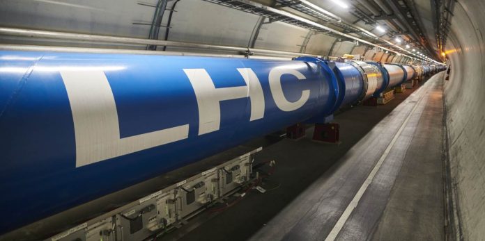 Hadron super collider reboots and immediately breaks world record