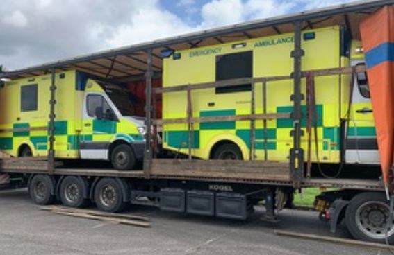 Vital help: UK to donate fleet of ambulances to Ukraine