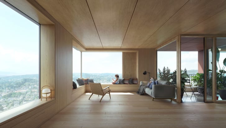 Timber residential tower lumbers up to be the world’s tallest