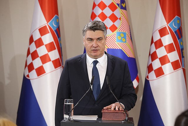 Croatian President Milanovic accuses Ukraine of provoking conflict with Russia since 2014