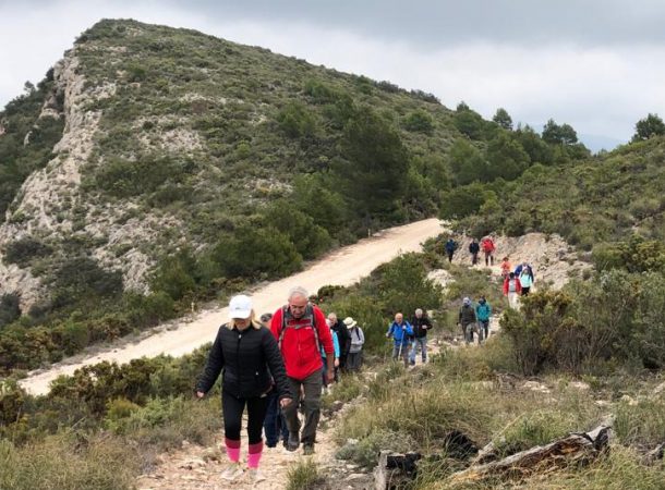 All welcome to Albuñuelas mountain hiking trail organised by Almuñecar Department of Sports