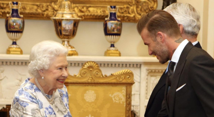 David Beckham pays tribute to The Queen on her 96th birthday