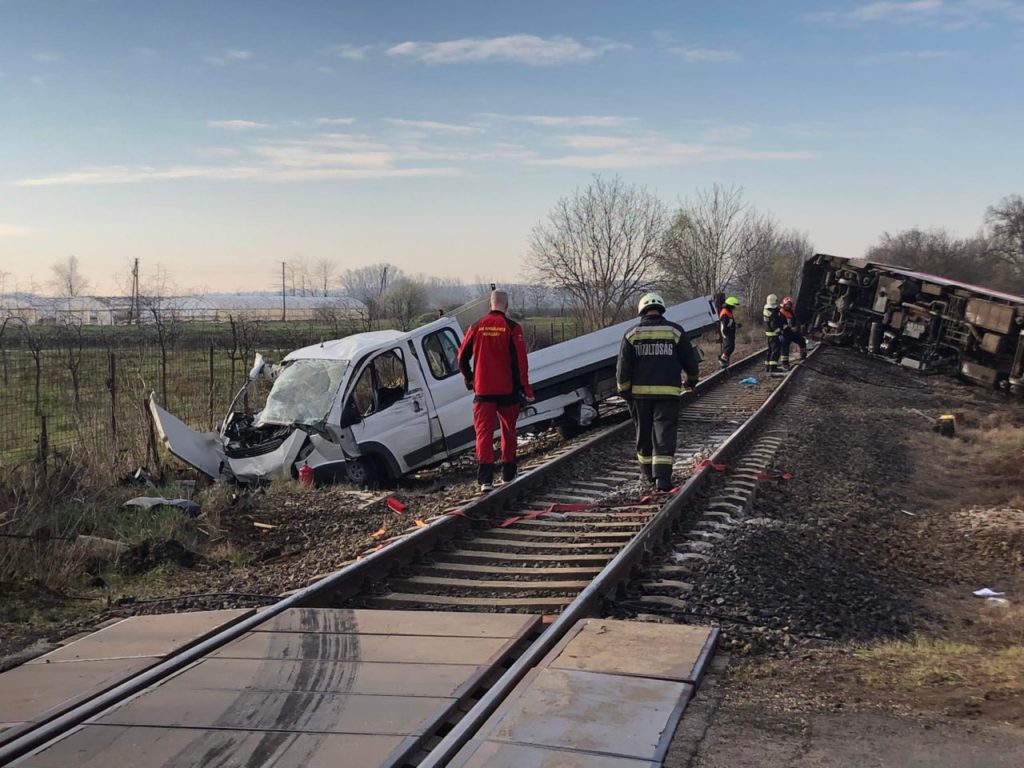JUST IN: Hungary train crash leaves several dead