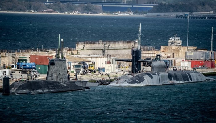 Tomahawk missiles loaded onto British nuclear sub in Gibraltar