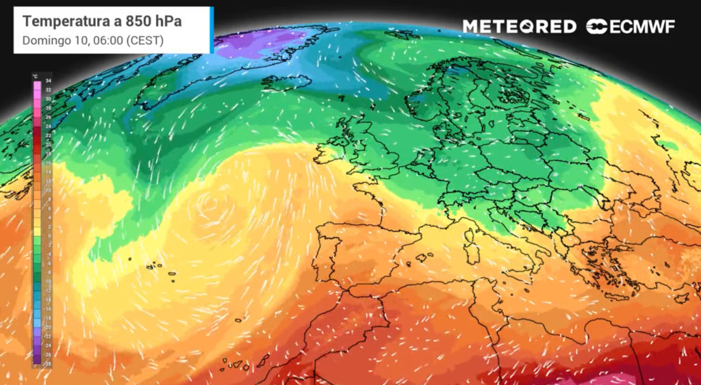 Tropical south wind to cause crazy weather for Easter in Spain