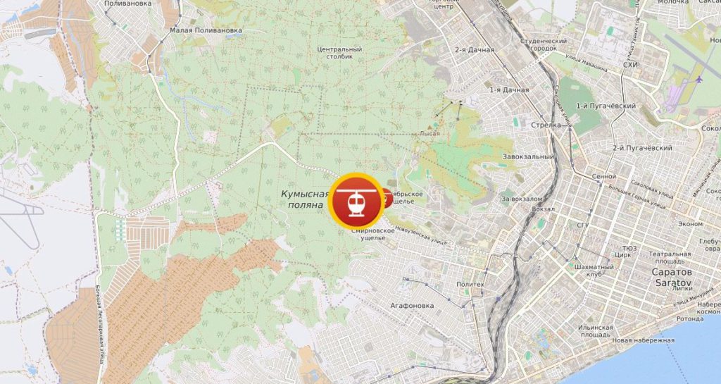 Russian media report helicopter crash in Saratov