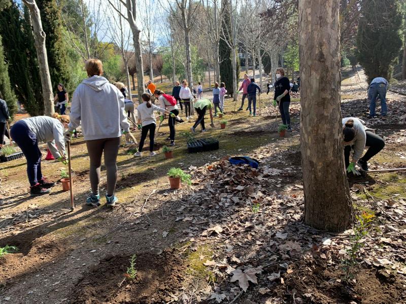 Malaga Provincial Council plants 1,650 tree to help fight against climate crisis