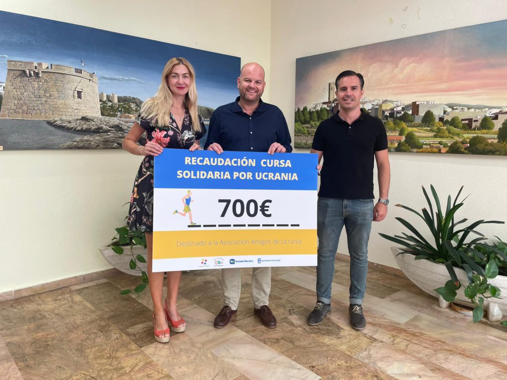 A fundraising race with a purpose in Teulada-Moraira, Alicante helps Ukraine