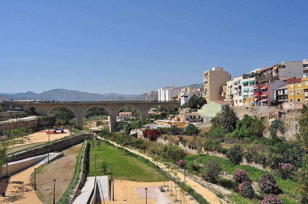 Plans to extend the River Amadorio's existing footpath in Villajoyosa, Alicante