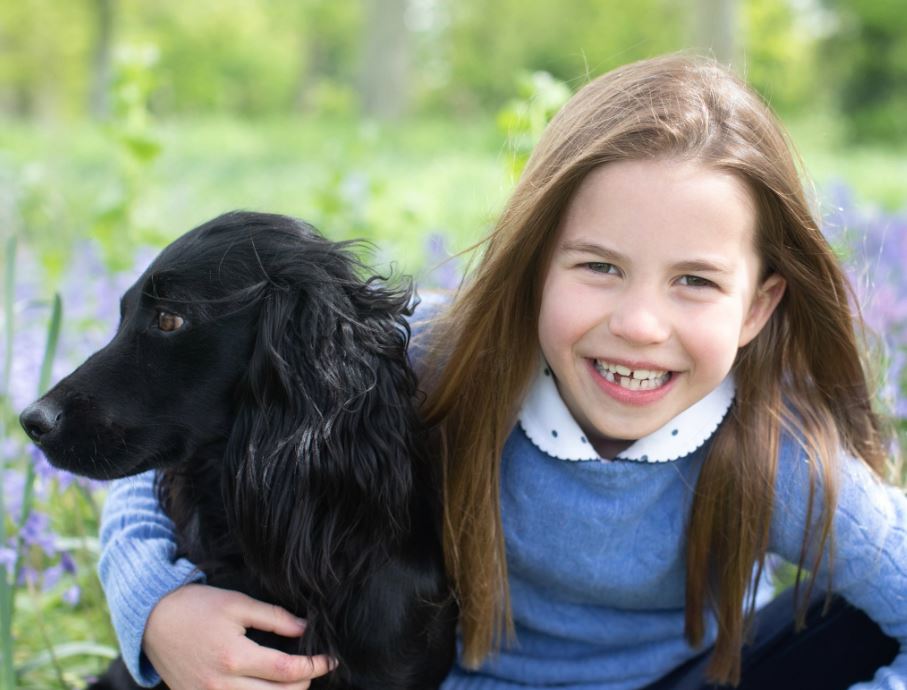 Royal fans gush over Charlotte's birthday snap as Cambridges welcome 'gorgeous' pooch