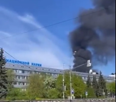 Suspicious fire breaks out at Russian aerospace institute