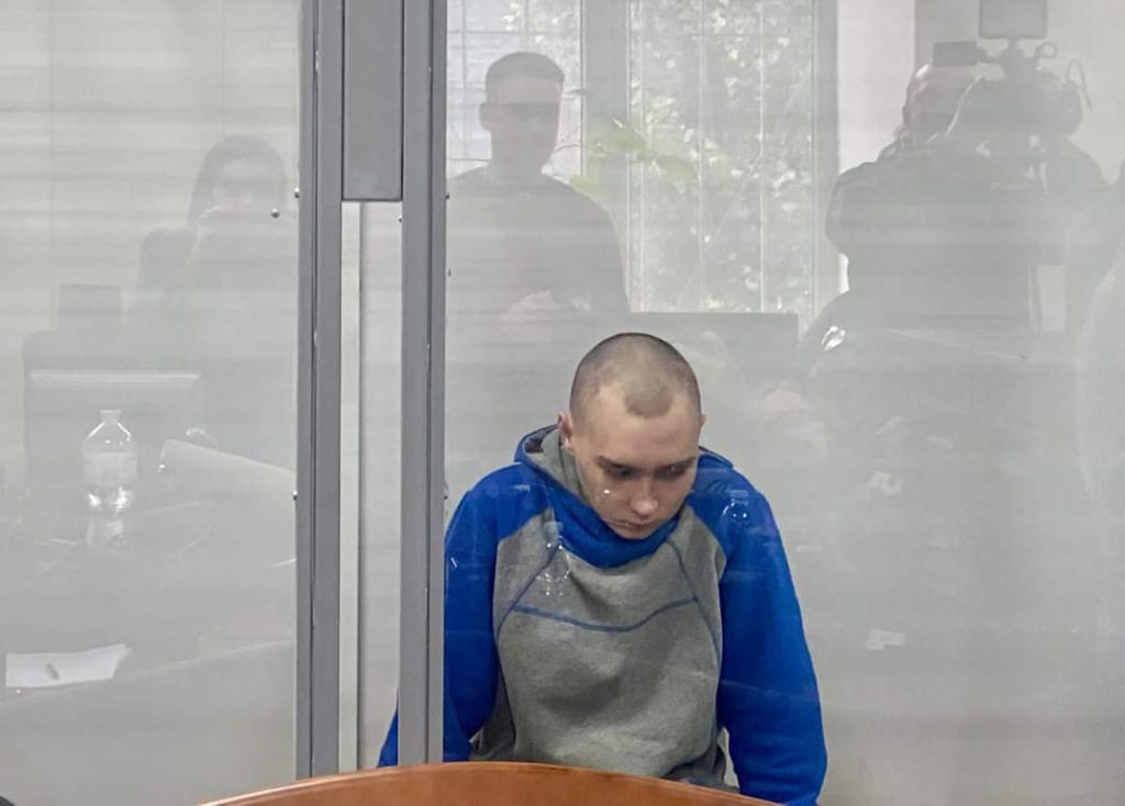Russian soldier jailed for life after pleading guilty to murdering unarmed Ukrainian civilian