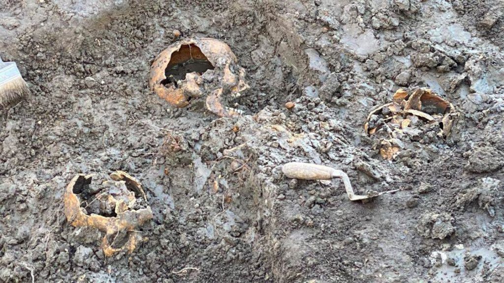 Mass grave of British soldiers found in the Netherlands