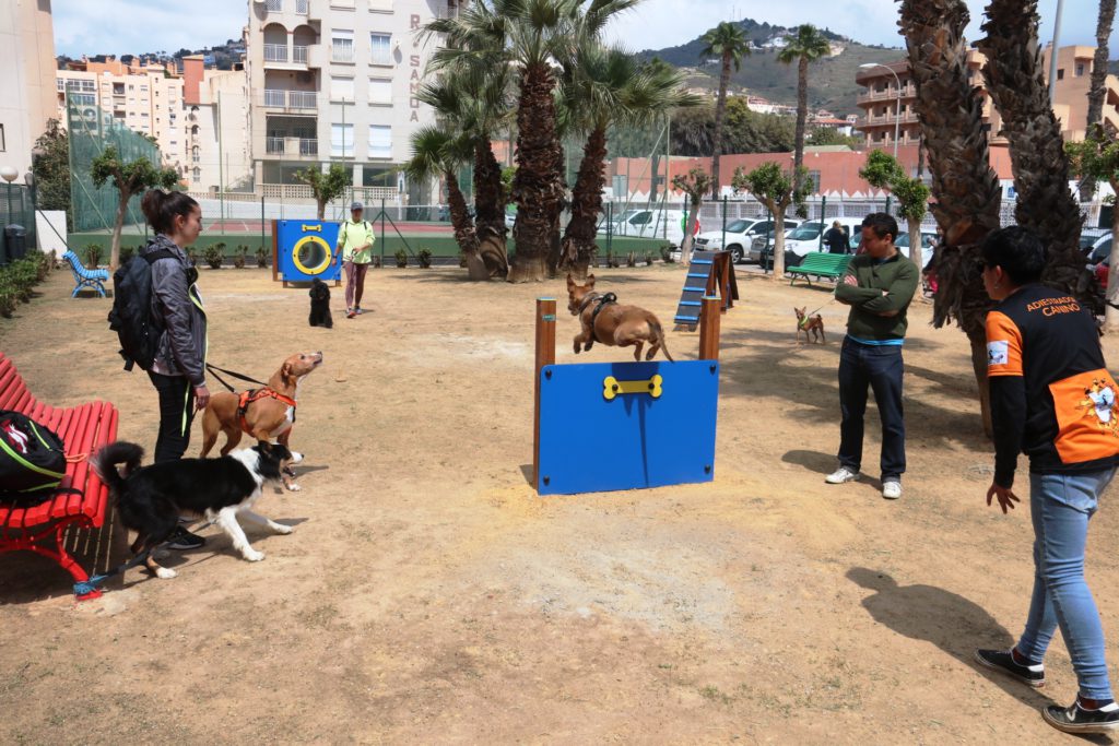 Almuñecar inaugurates third dog park and launches new campaign aimed at dog owners