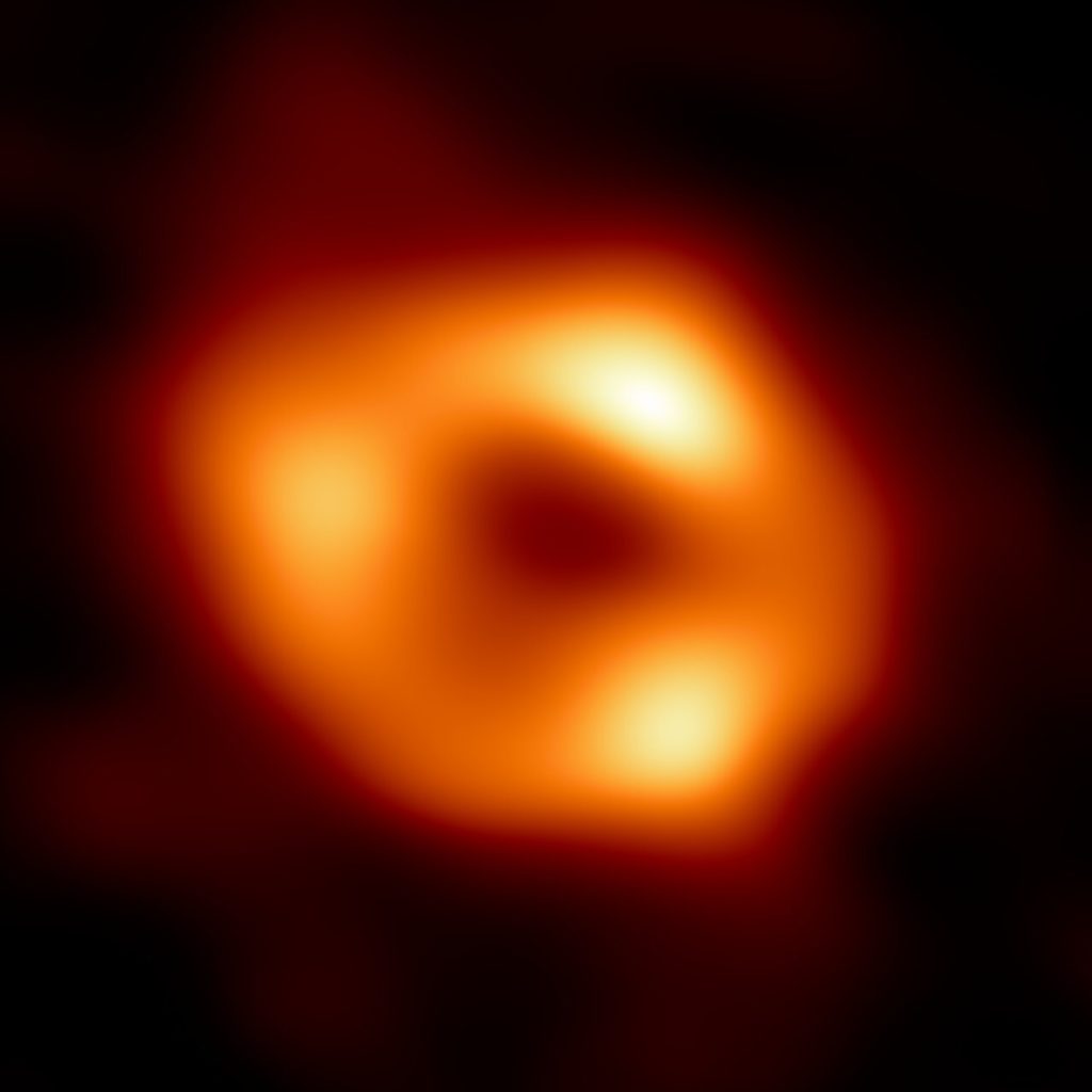 First image emerges of black hole at the centre of the Milky Way galaxy