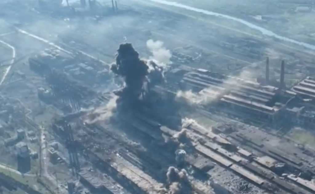 Russia claims to have taken full control of Azovstal steelworks in Mariupol