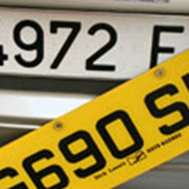 Number plates