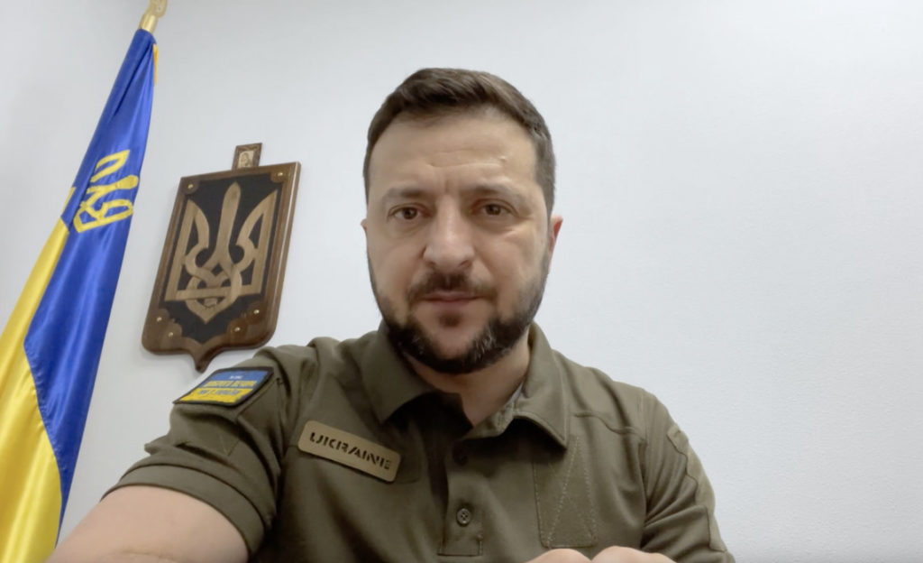 President Zelensky: "Russian army trying to compensate for failures in Ukraine"