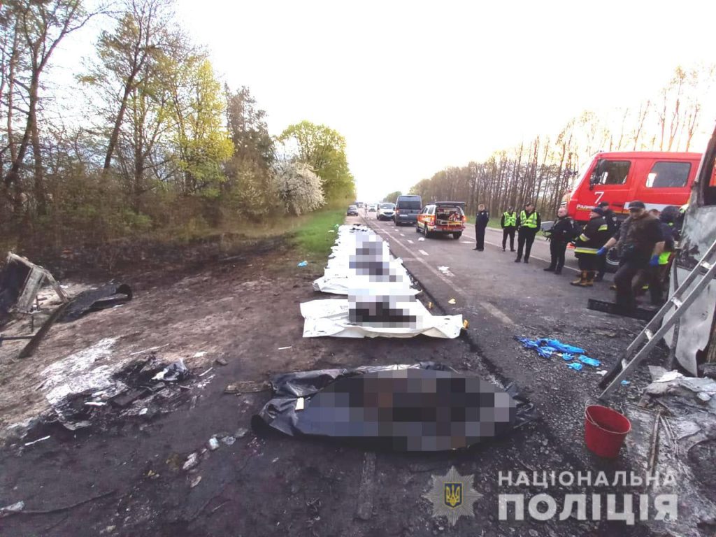 Ukrainian President Zelensky offers condolences after 'terrible road accident' kills multiple people in Rivne