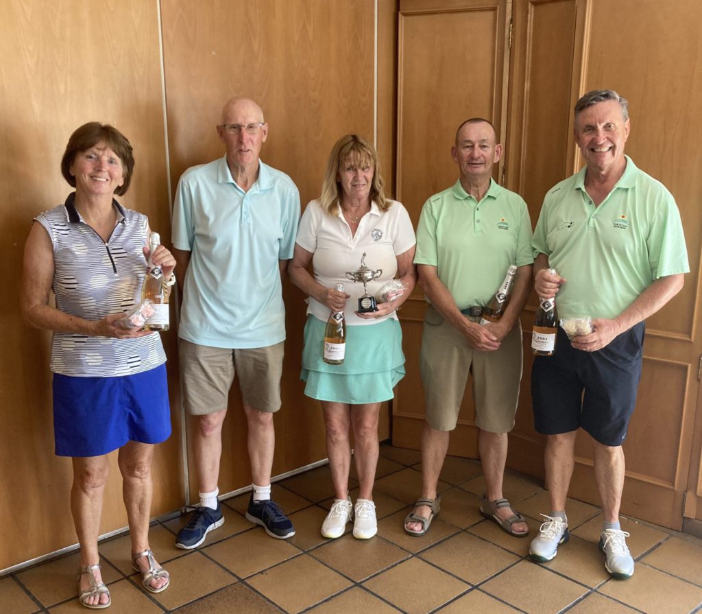 Annual Clubs and Putters competition for the Montgo Golf Society (Alicante)