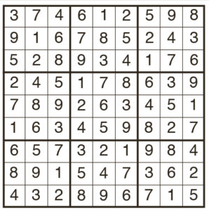 Hard Sudoku 1926